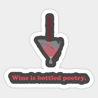 Poetry Sticker